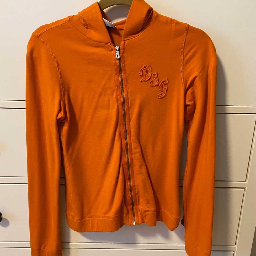 D&G Junior Orange Hoodie View 3
